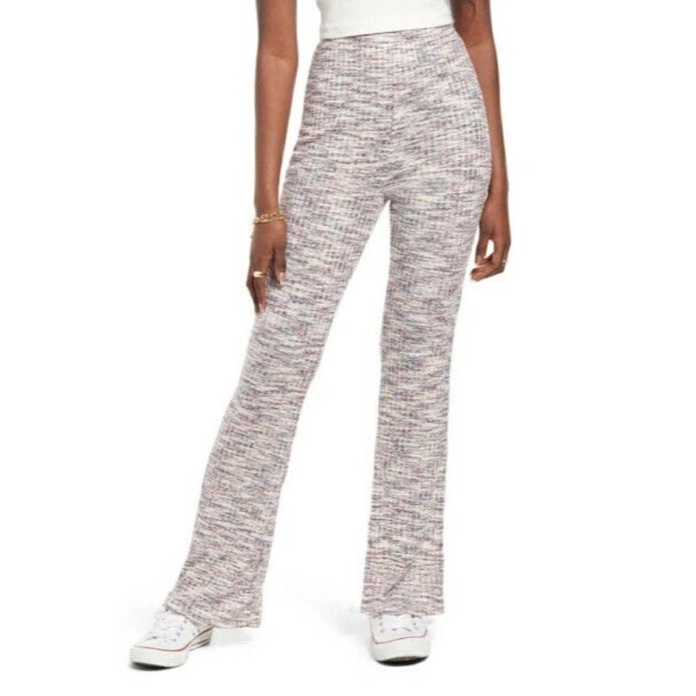 BP Bnwot Women "Space-Dye" Flare Pants Plus New